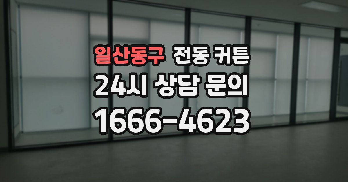 일산동구 전동 커튼