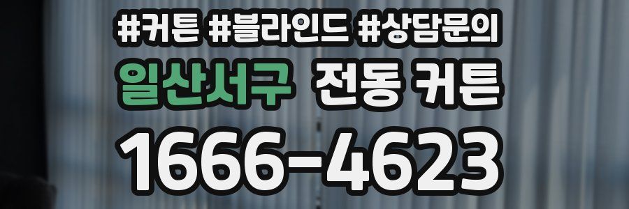 일산서구 전동 커튼