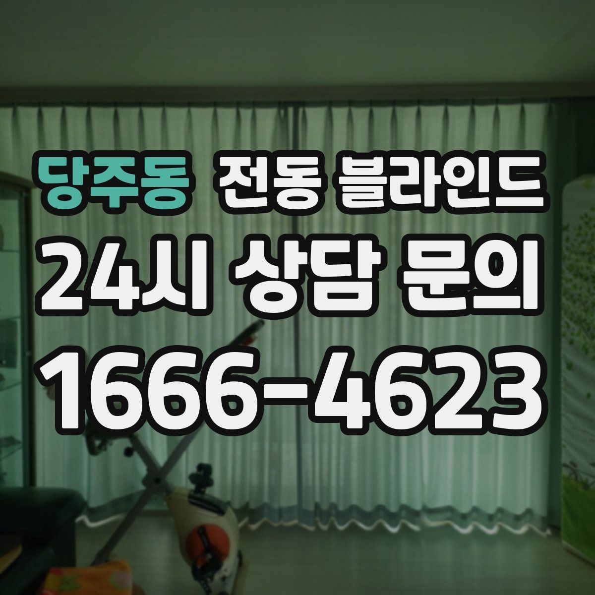 당주동 전동 블라인드