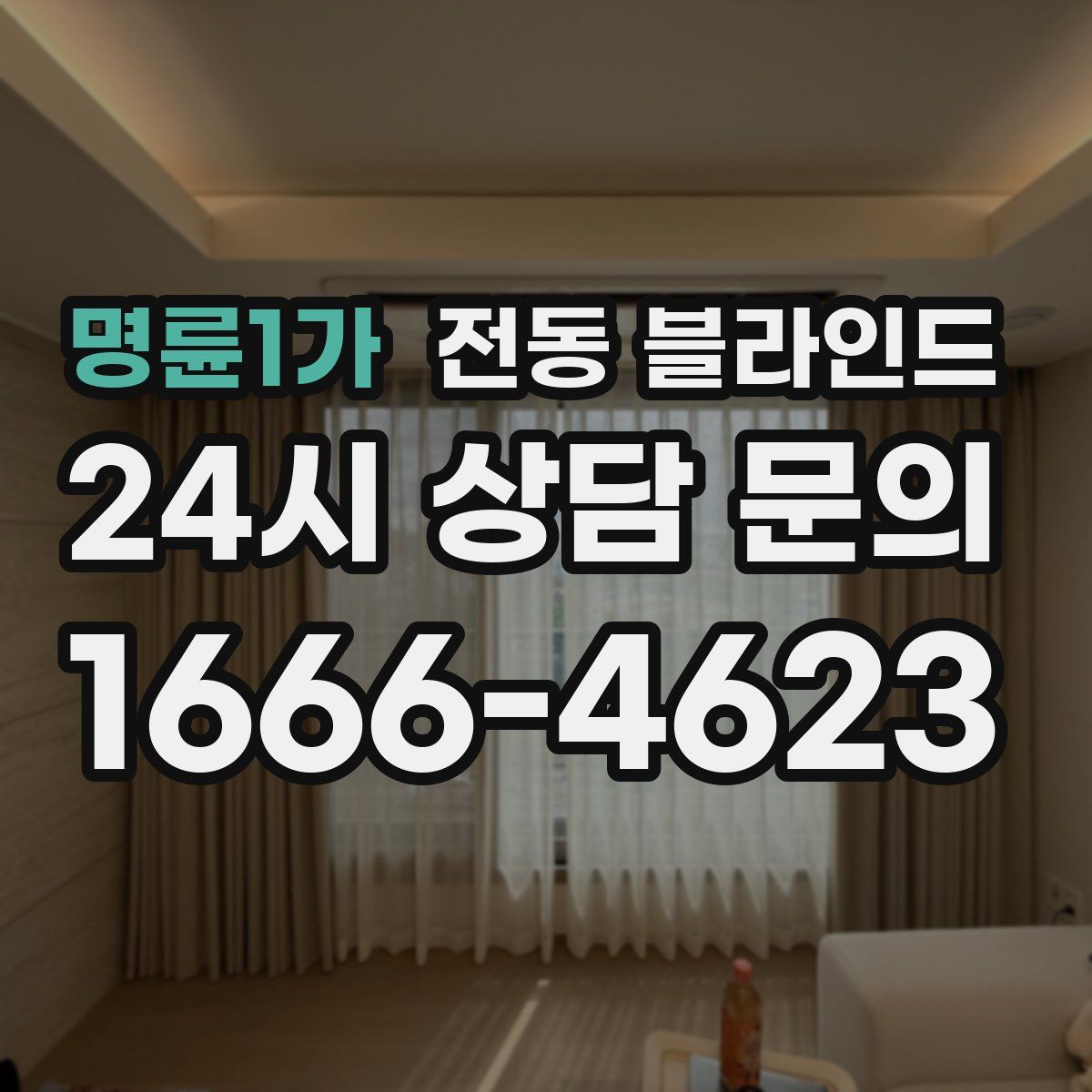 명륜1가 전동 블라인드