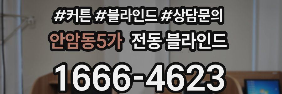 안암동5가 전동 블라인드