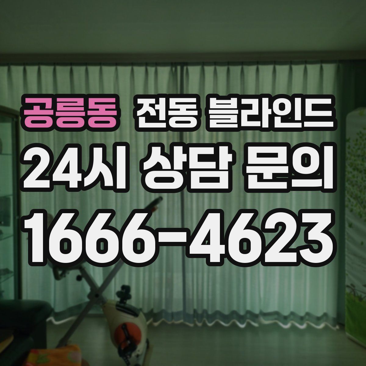 공릉동 전동 블라인드