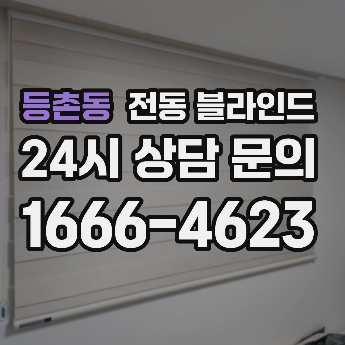 등촌동 전동 블라인드
