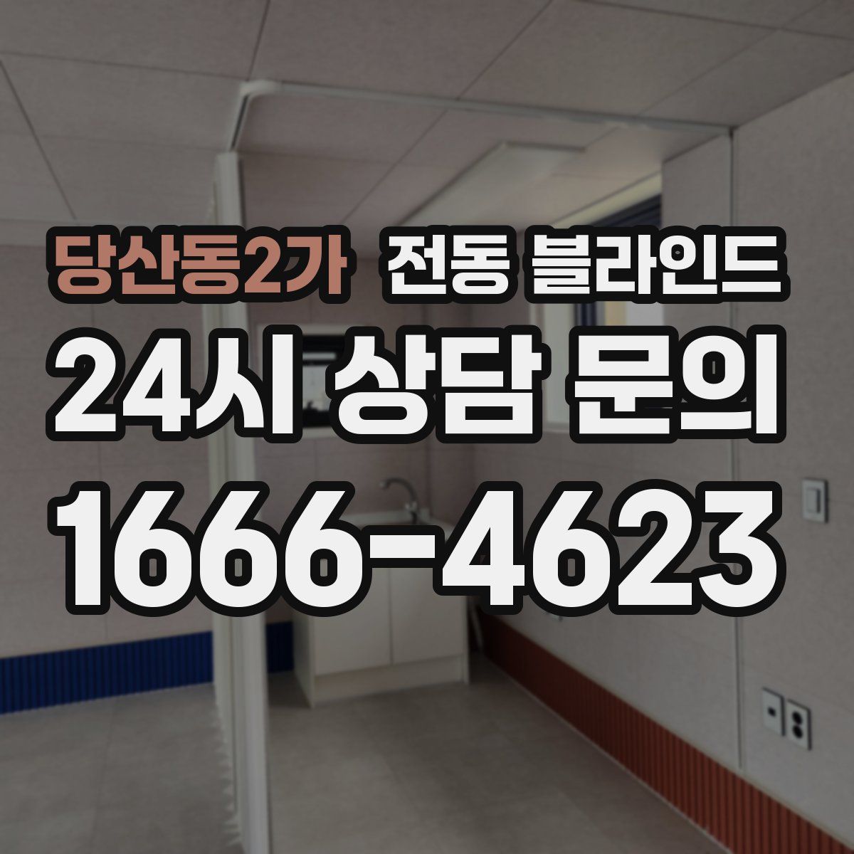 당산동2가 전동 블라인드