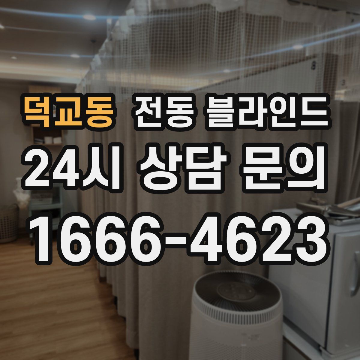 덕교동 전동 블라인드