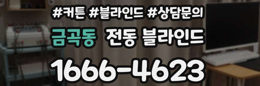 금곡동 전동 블라인드