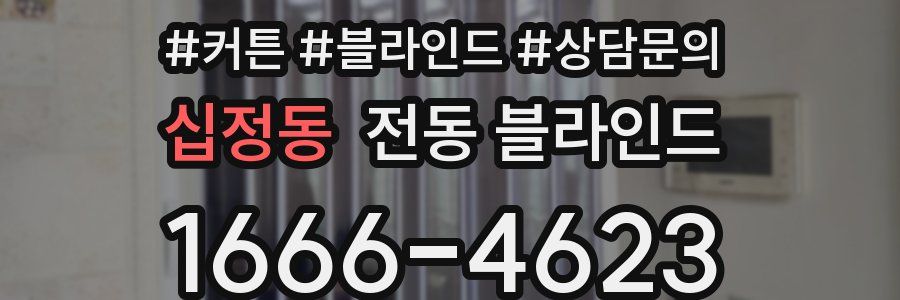 십정동 전동 블라인드