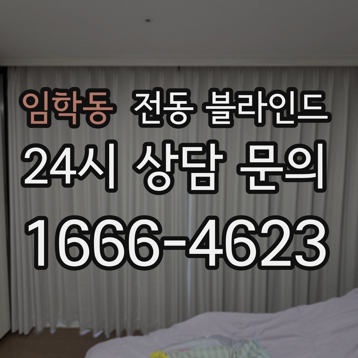 임학동 전동 블라인드