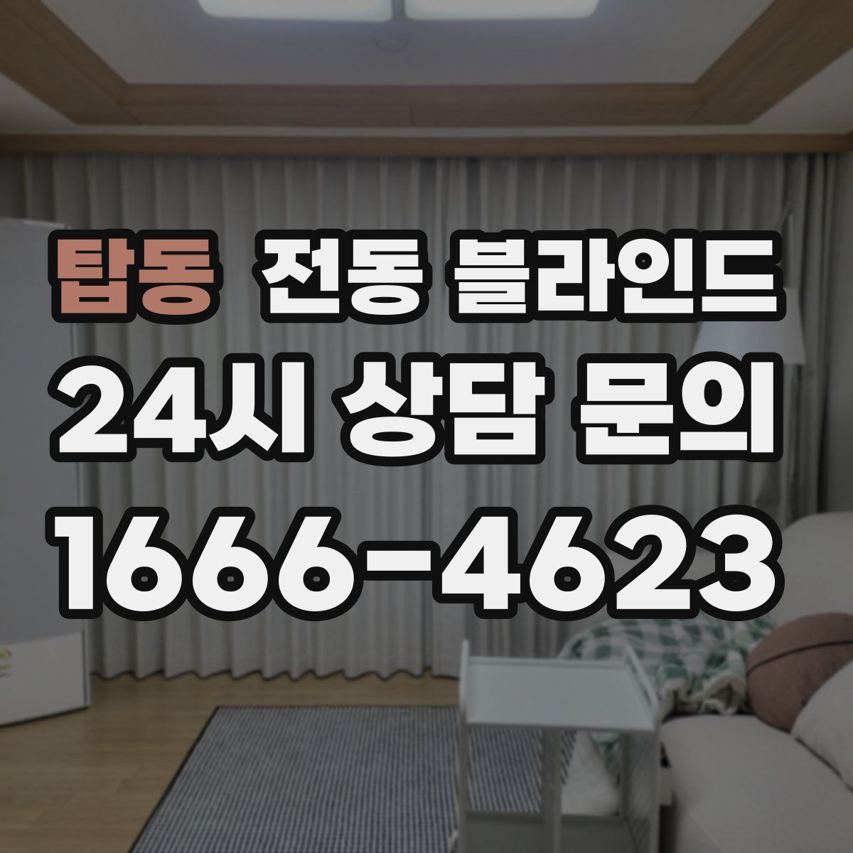 탑동 전동 블라인드