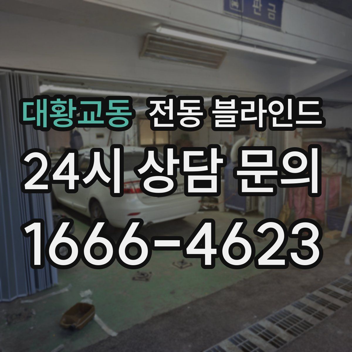 대황교동 전동 블라인드