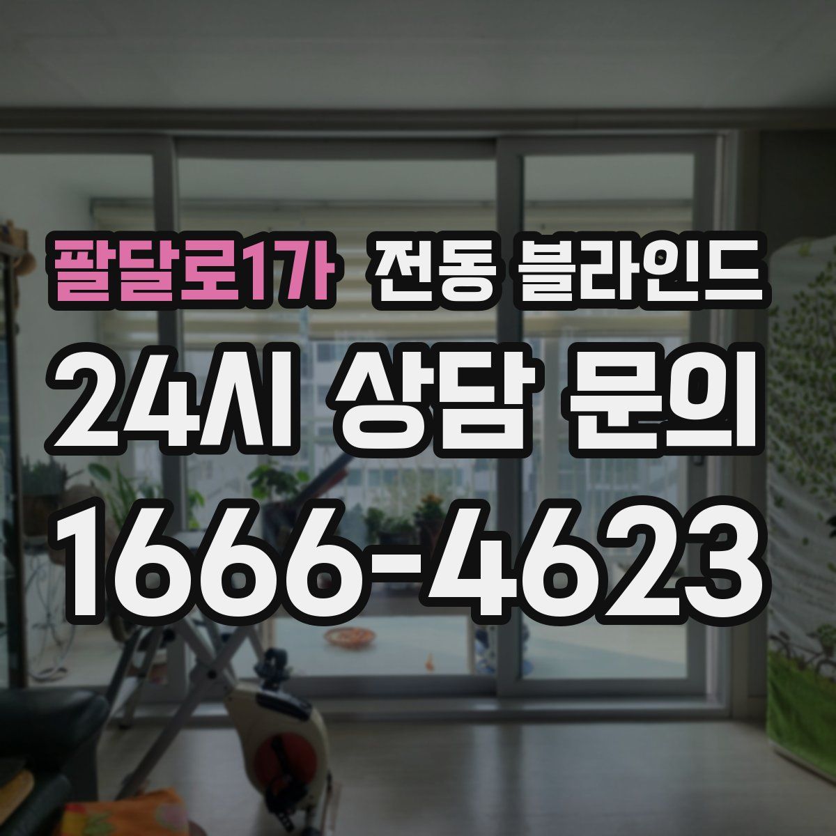 팔달로1가 전동 블라인드