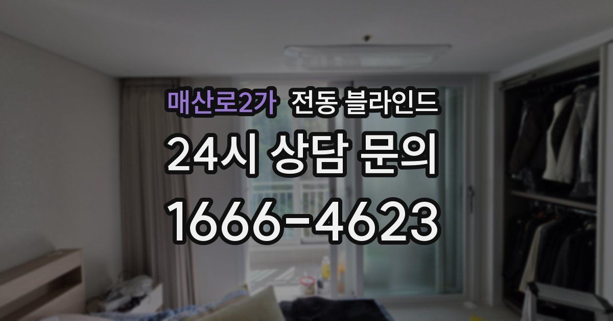 매산로2가 전동 블라인드