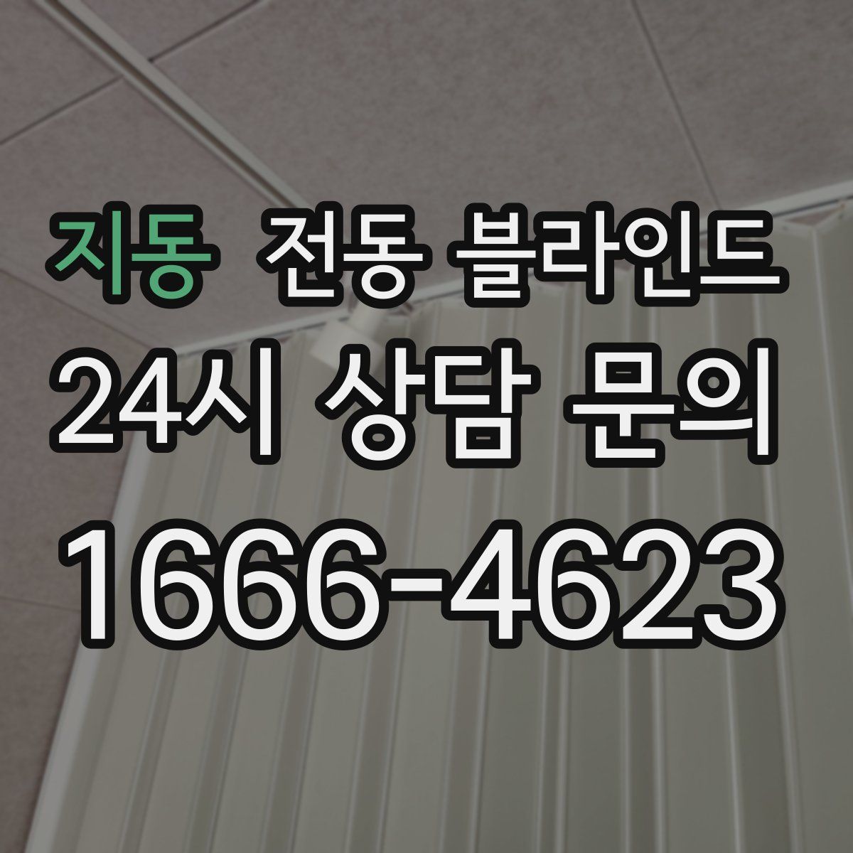 지동 전동 블라인드