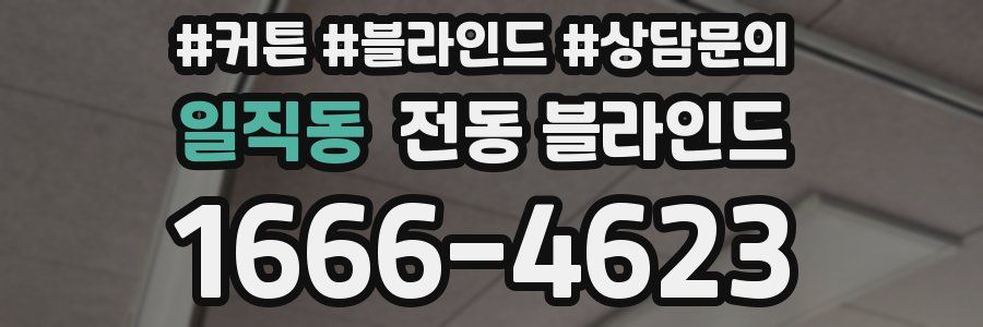 일직동 전동 블라인드