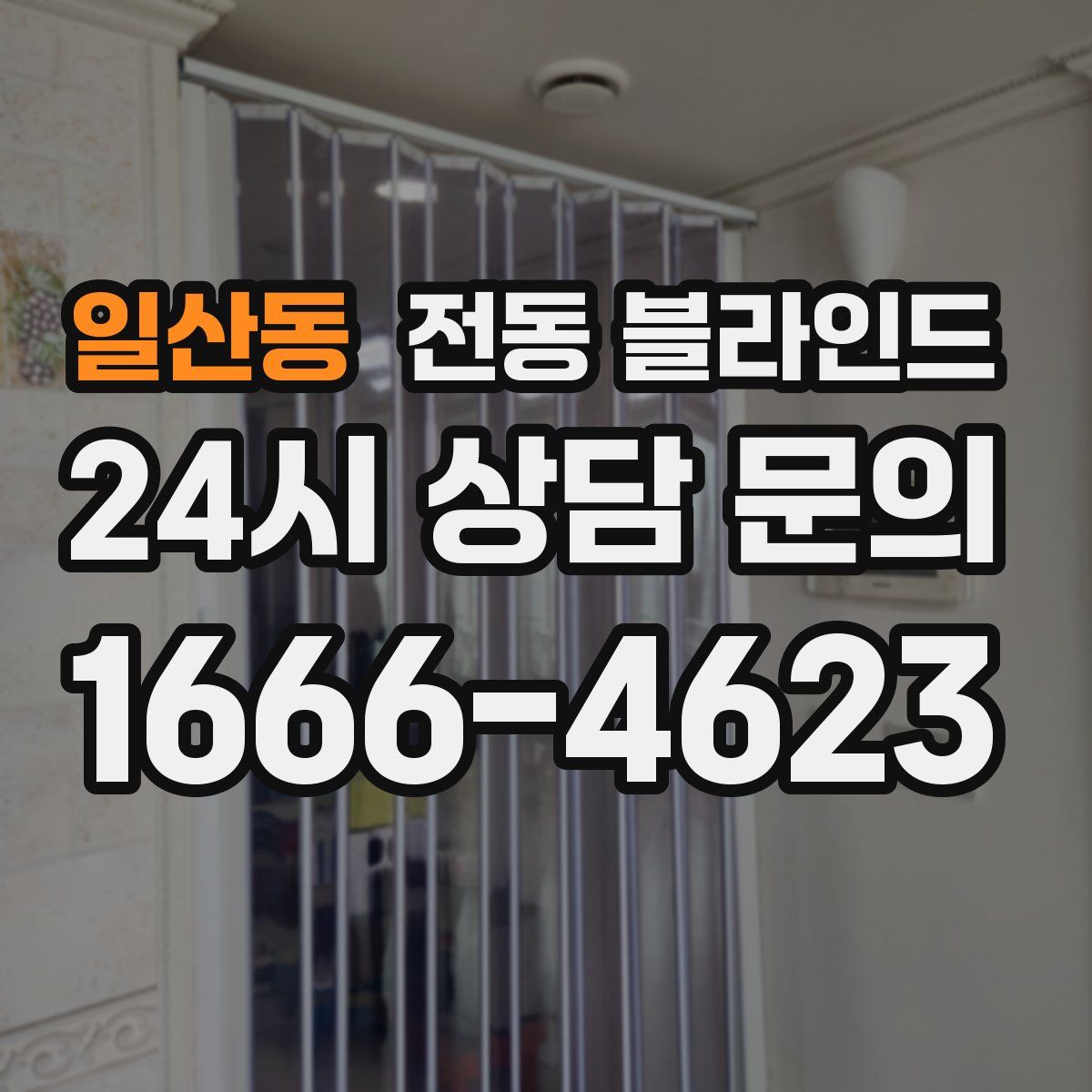 일산동 전동 블라인드