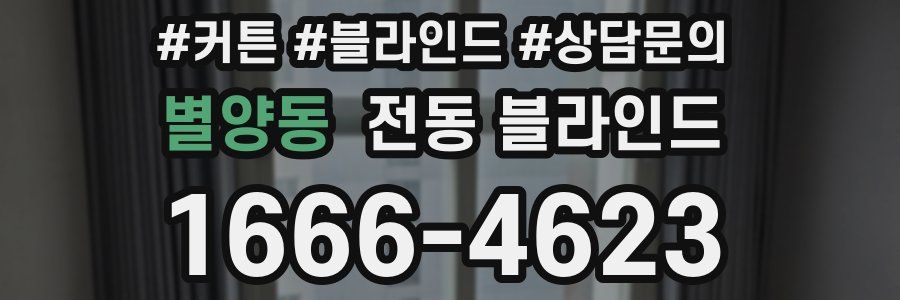 별양동 전동 블라인드