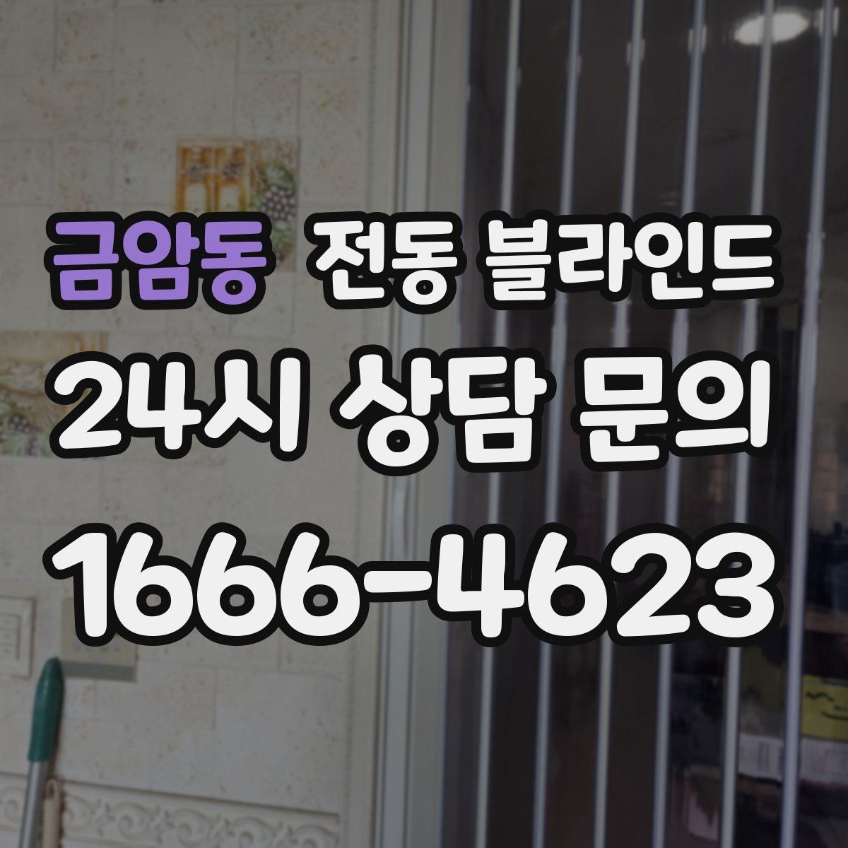 금암동 전동 블라인드
