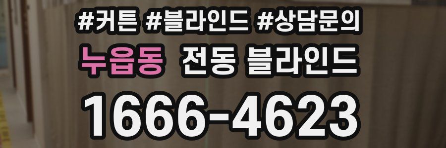 누읍동 전동 블라인드