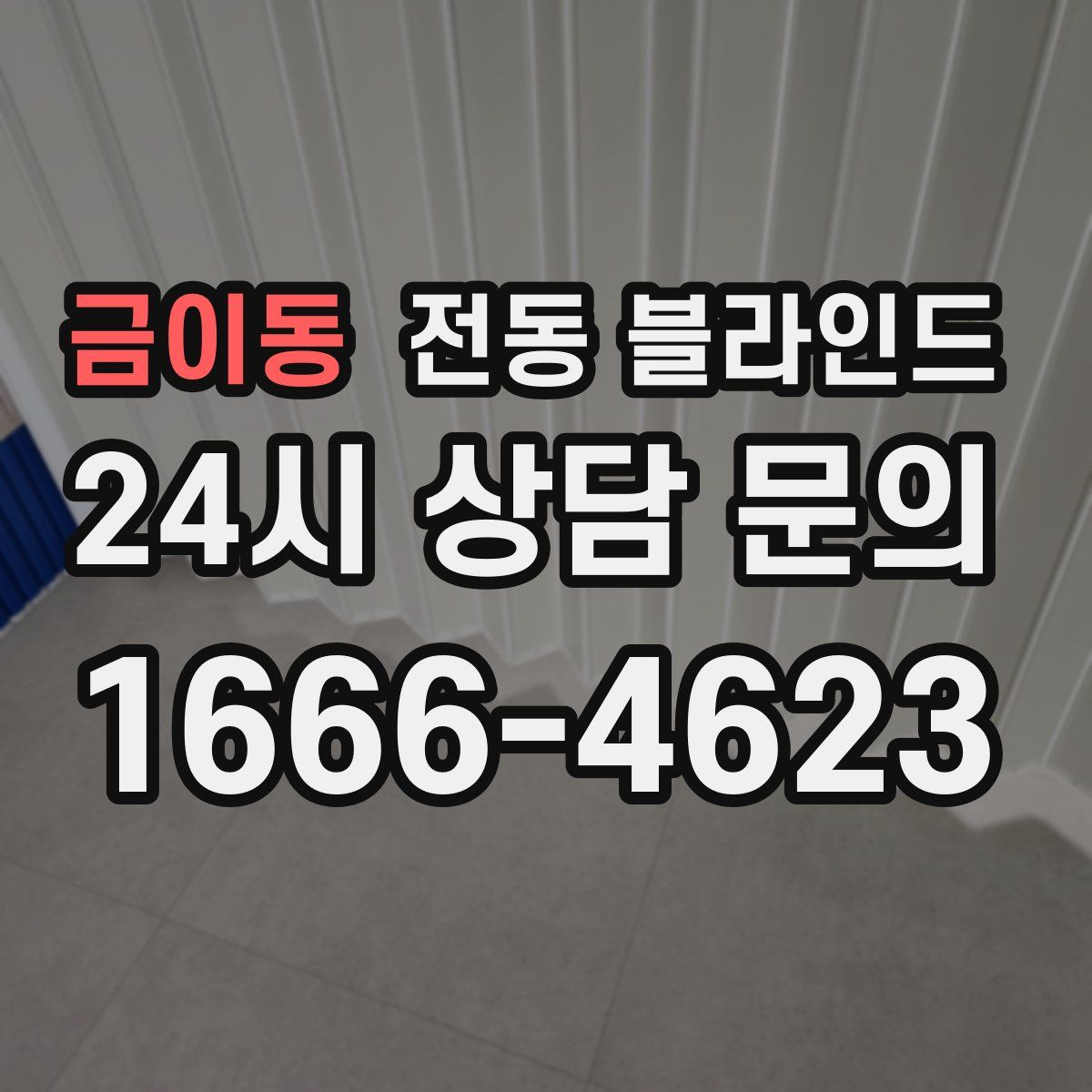 금이동 전동 블라인드