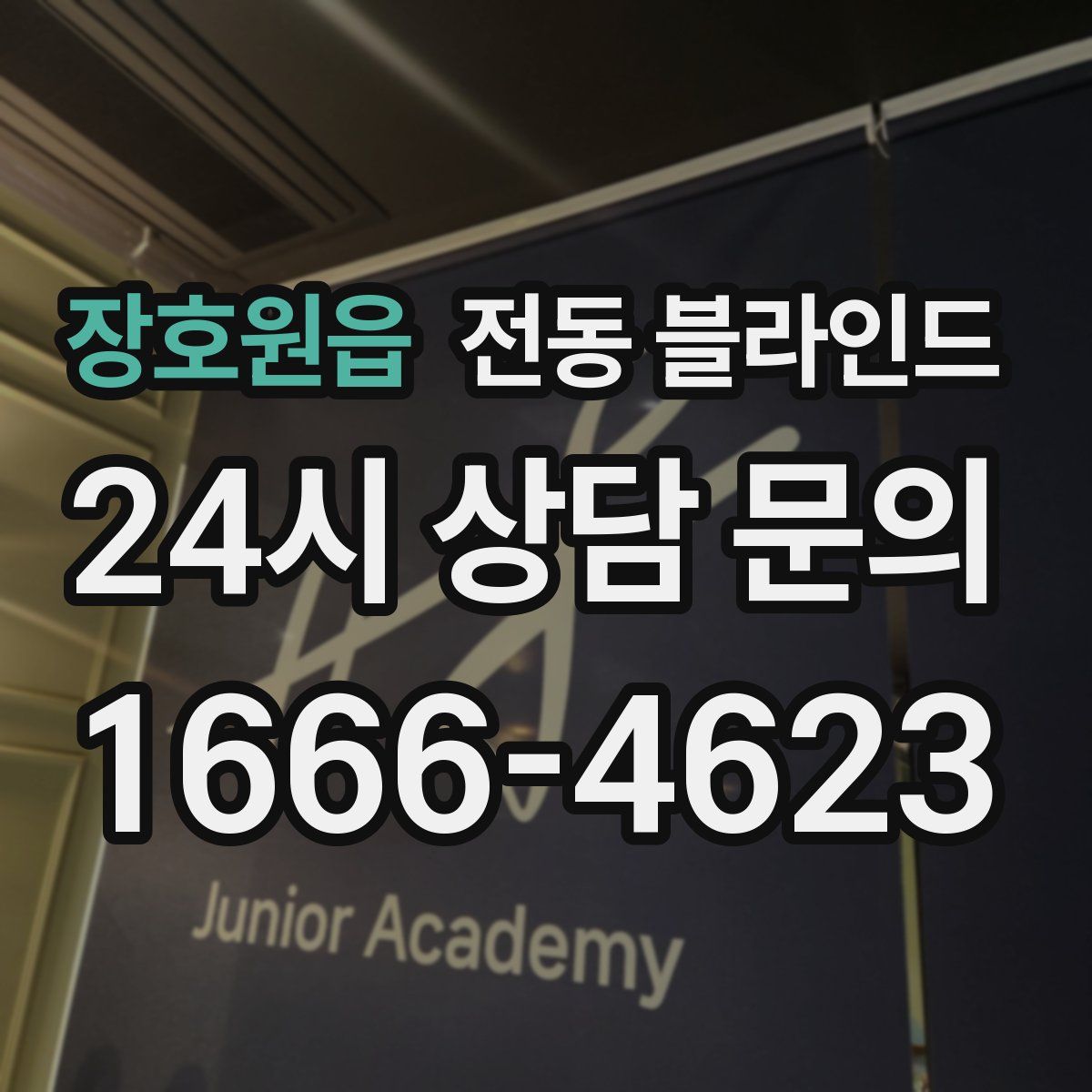 장호원읍 전동 블라인드
