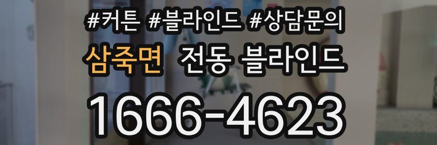삼죽면 전동 블라인드