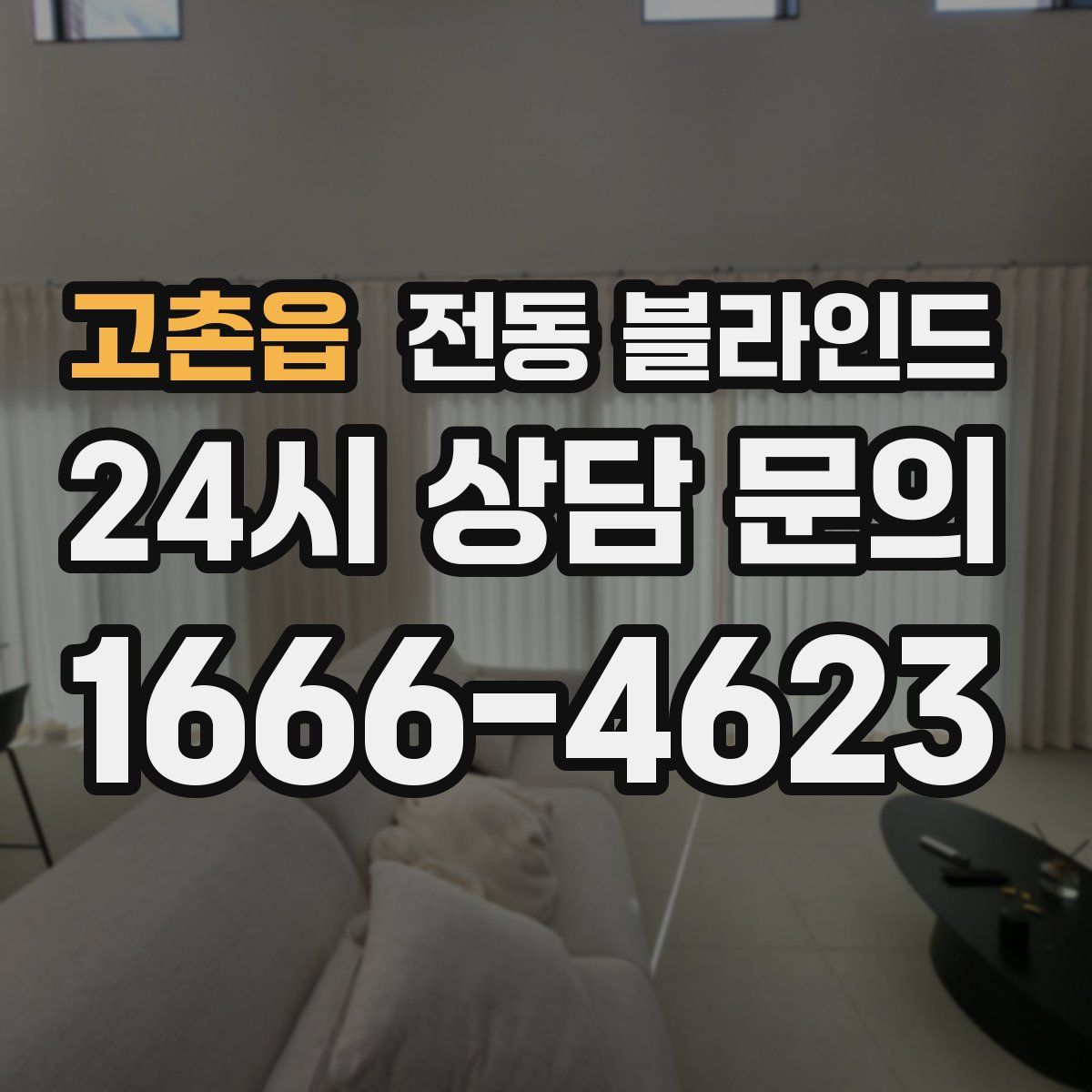 고촌읍 전동 블라인드