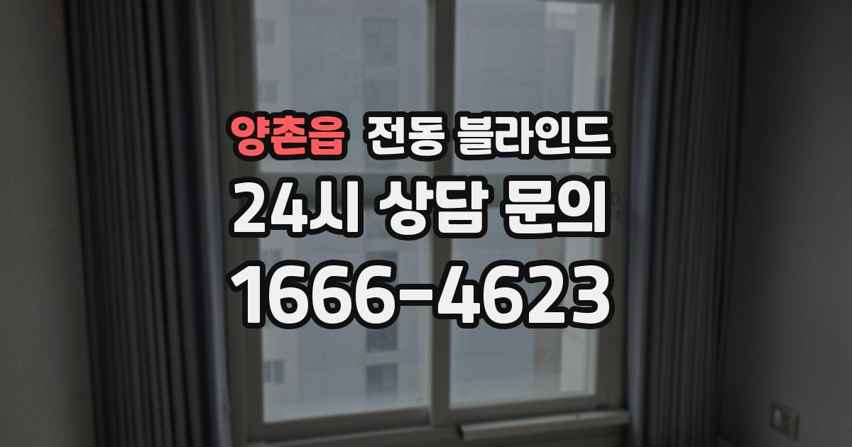양촌읍 전동 블라인드