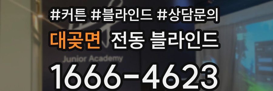 대곶면 전동 블라인드