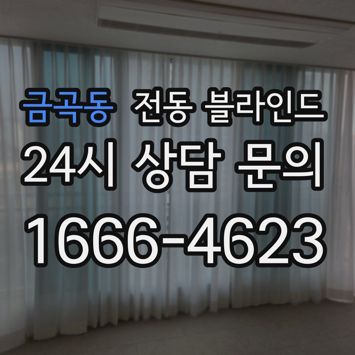 금곡동 전동 블라인드