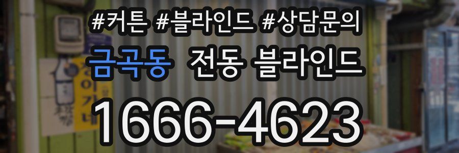 금곡동 전동 블라인드