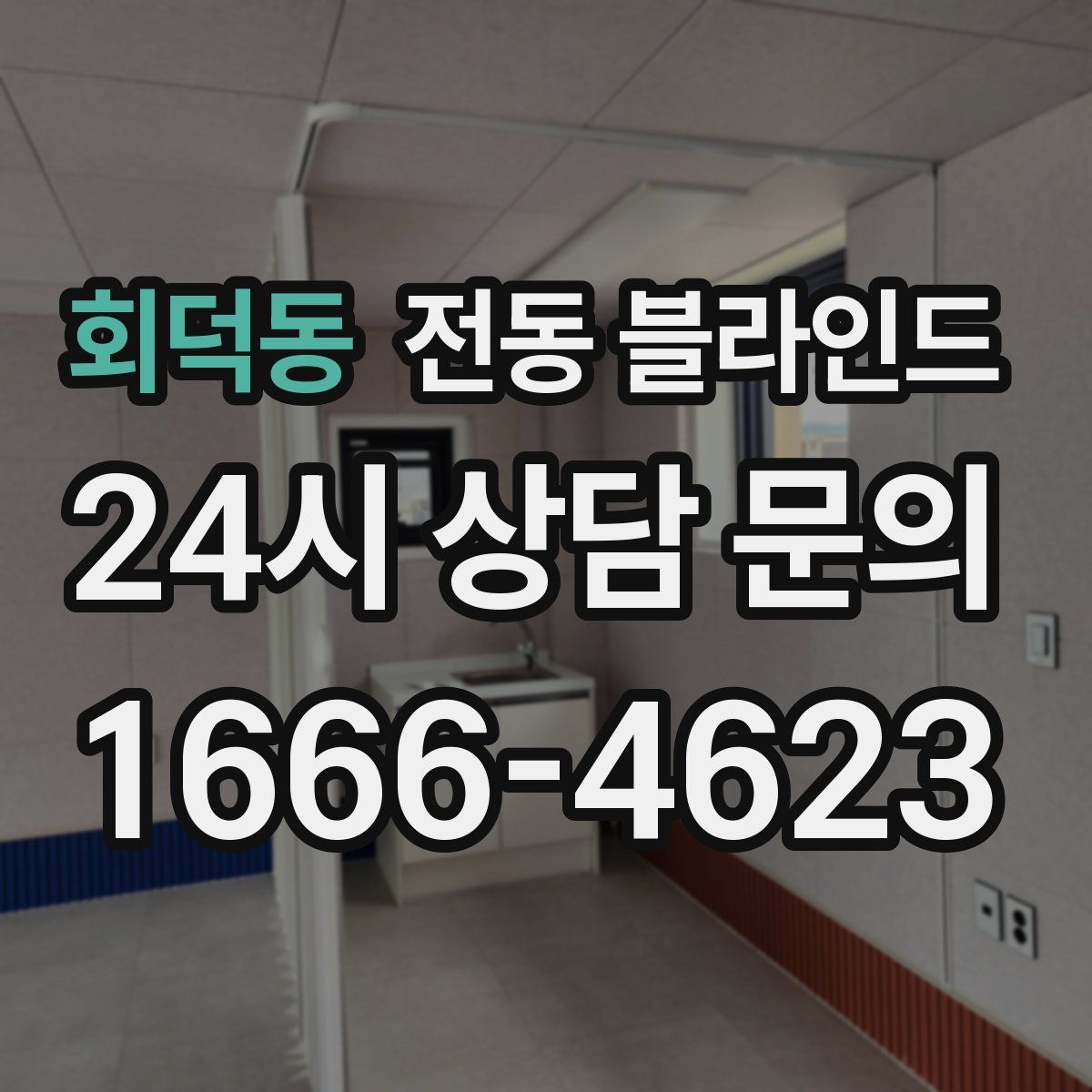 회덕동 전동 블라인드