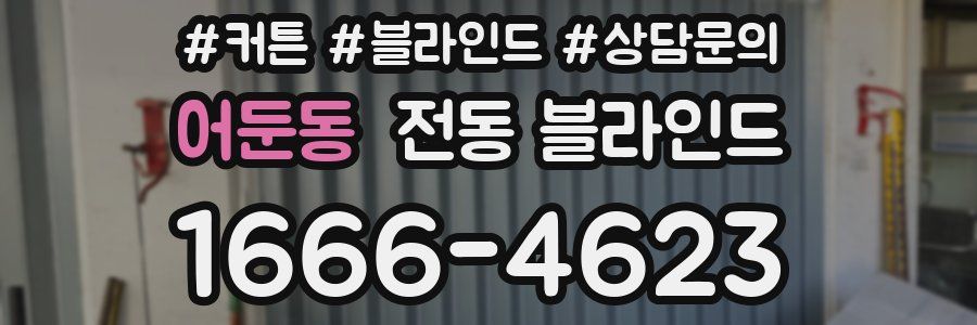 어둔동 전동 블라인드