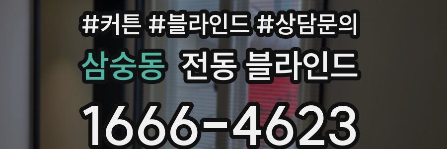 삼숭동 전동 블라인드