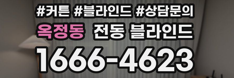 옥정동 전동 블라인드
