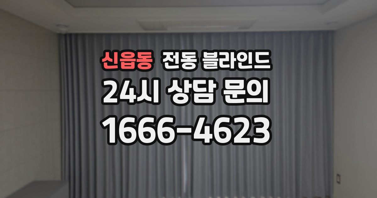 신읍동 전동 블라인드