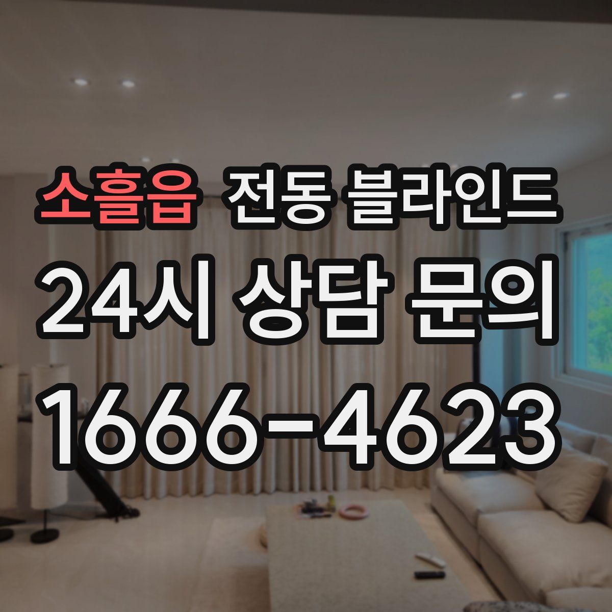 소흘읍 전동 블라인드