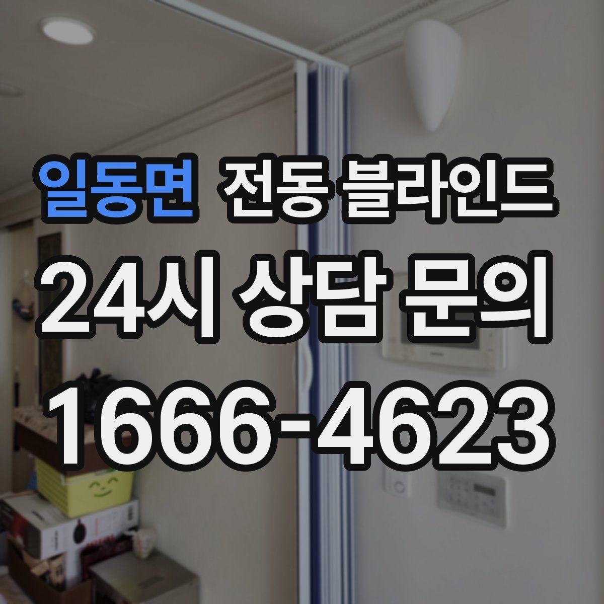 일동면 전동 블라인드