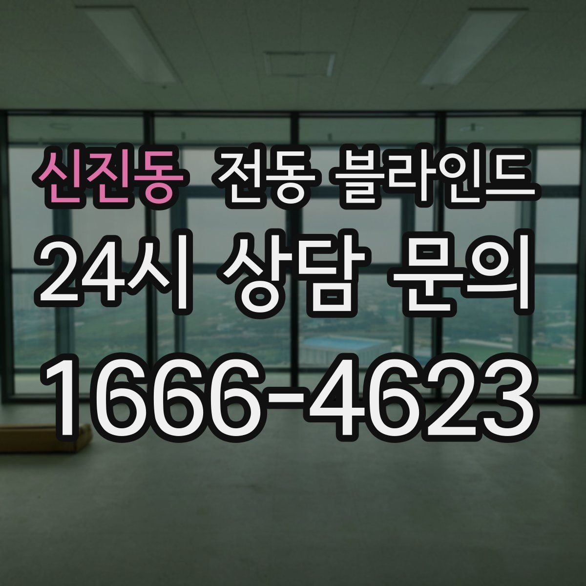 신진동 전동 블라인드