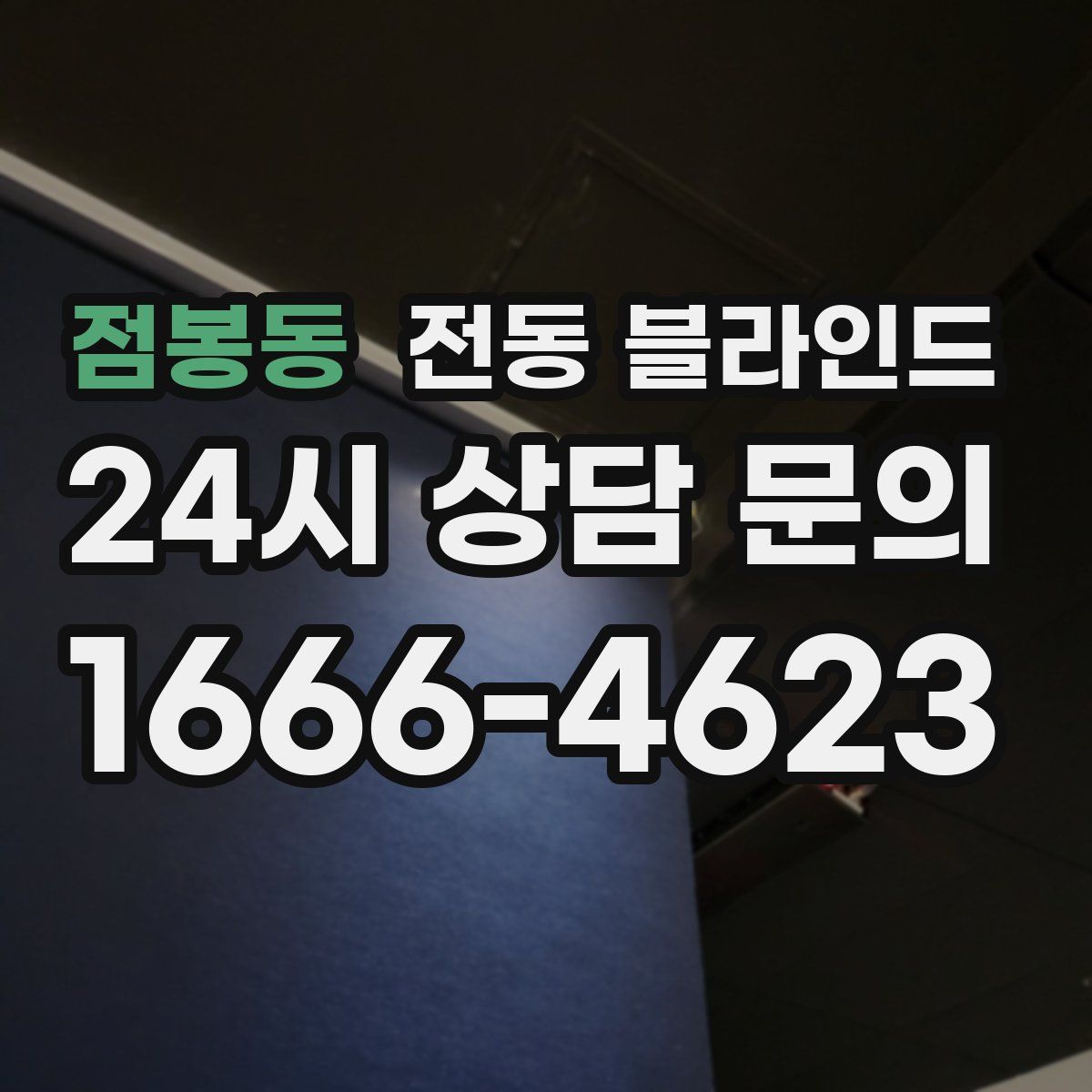 점봉동 전동 블라인드