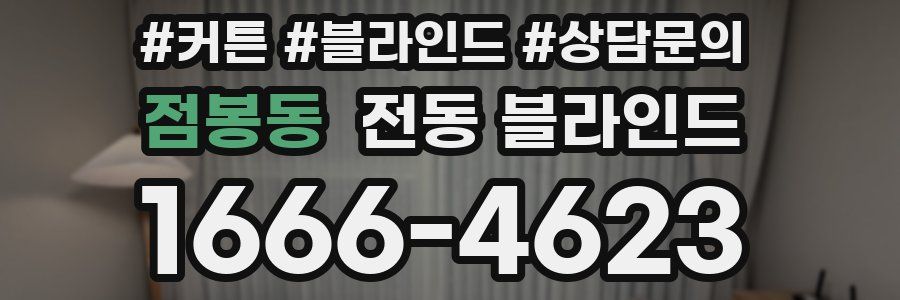 점봉동 전동 블라인드