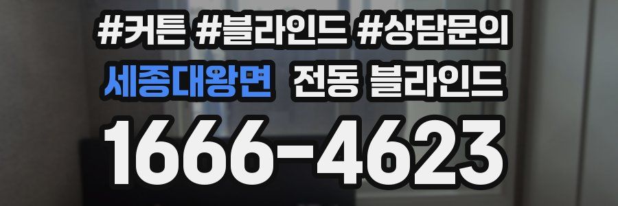 세종대왕면 전동 블라인드