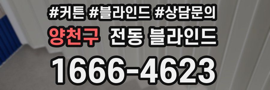양천구 전동 블라인드