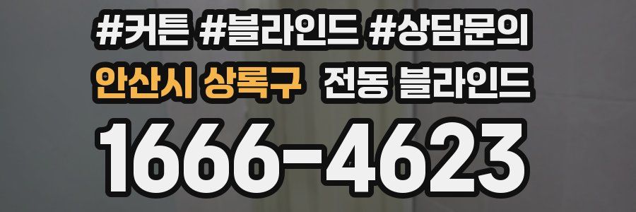 안산시 상록구 전동 블라인드