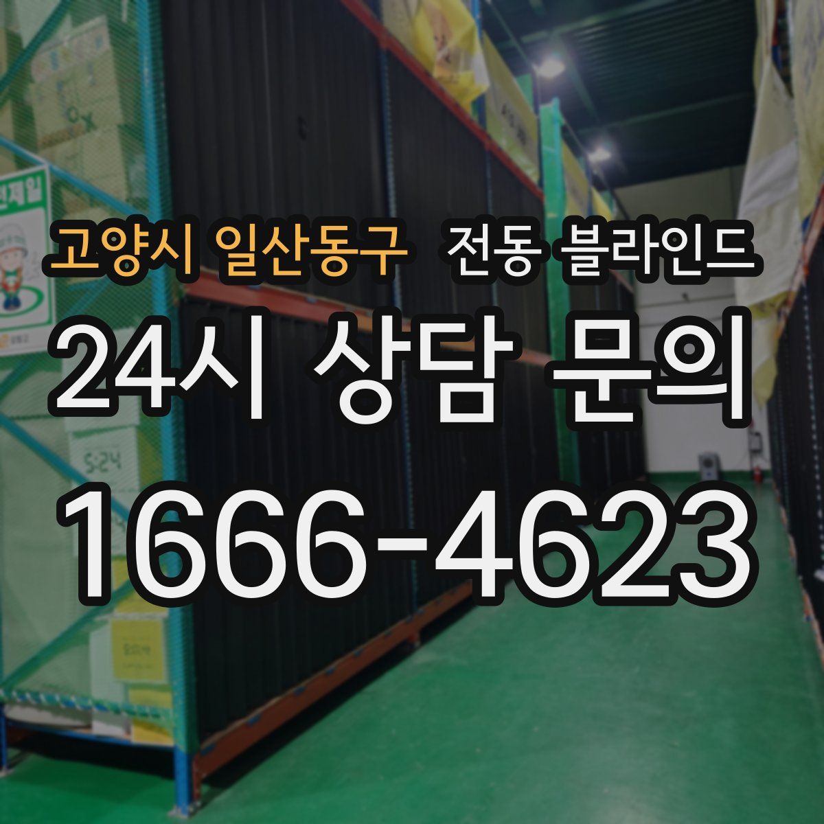고양시 일산동구 전동 블라인드