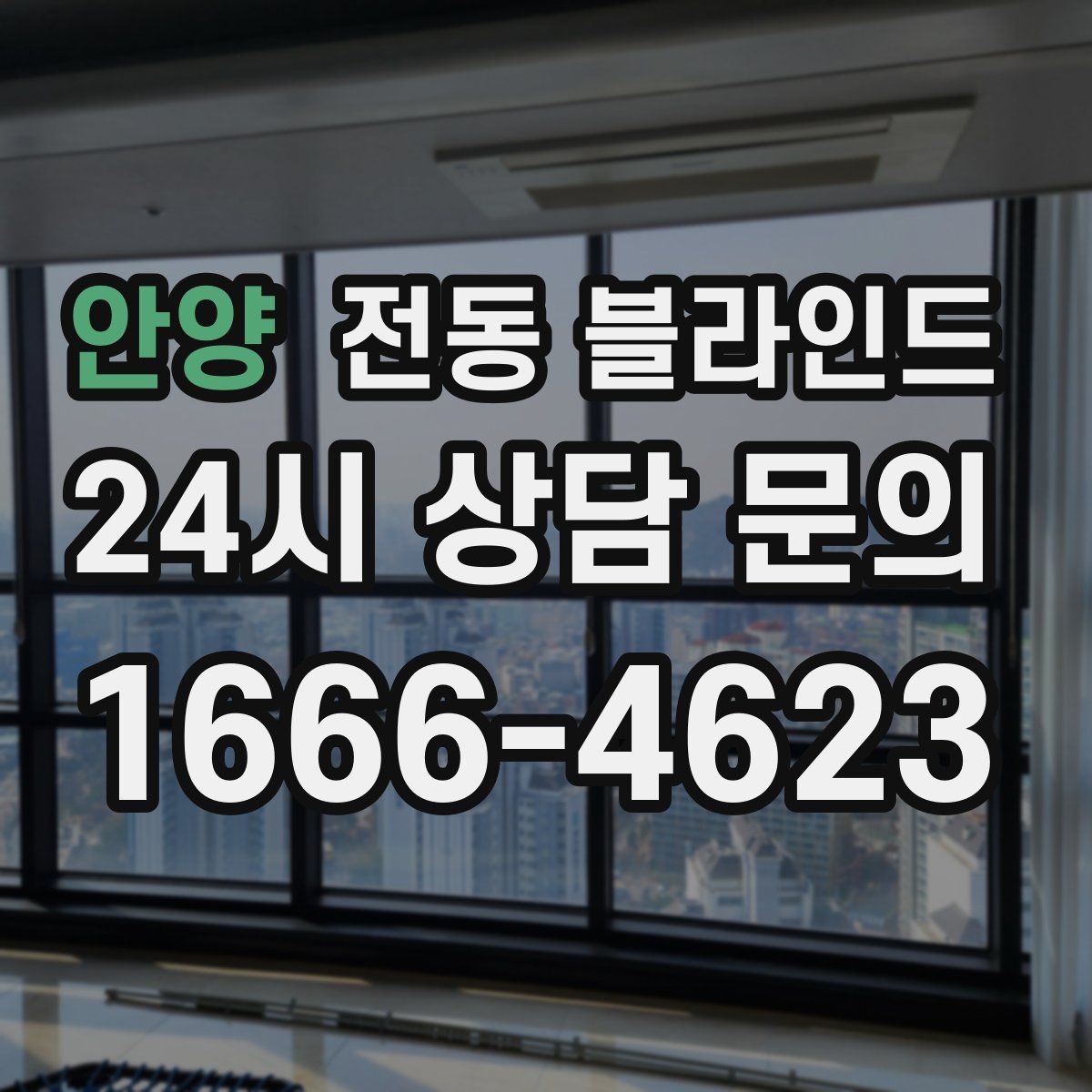 안양 전동 블라인드