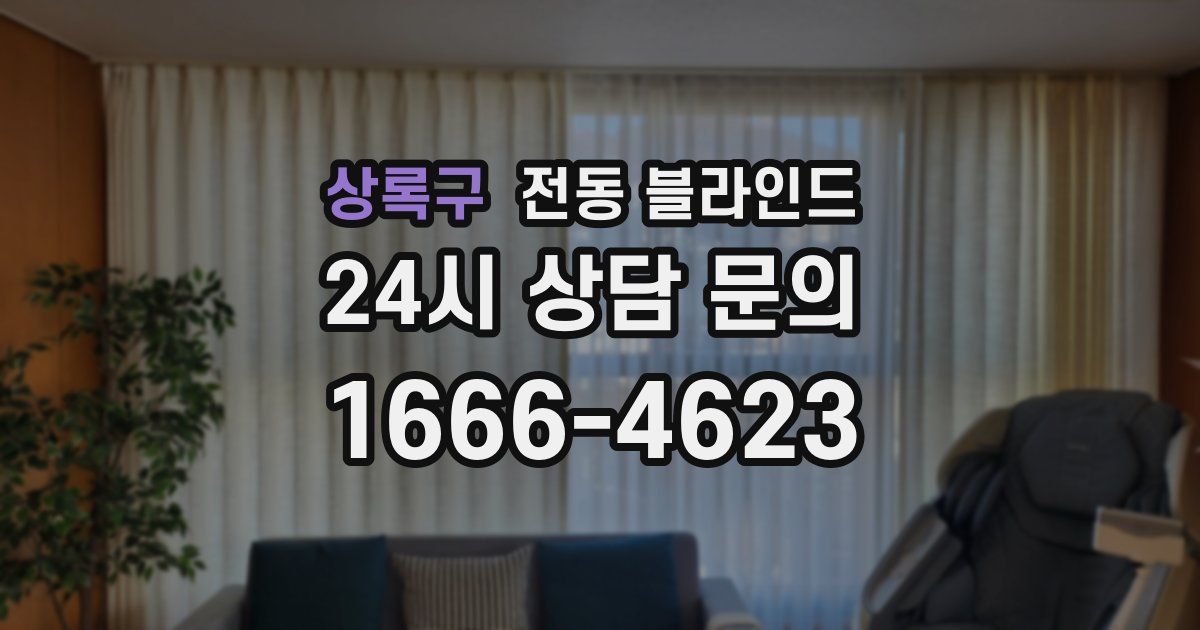 상록구 전동 블라인드