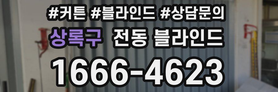 상록구 전동 블라인드