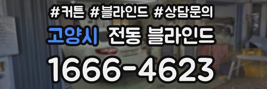 고양시 전동 블라인드