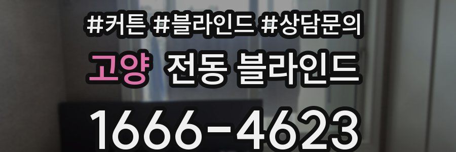 고양 전동 블라인드