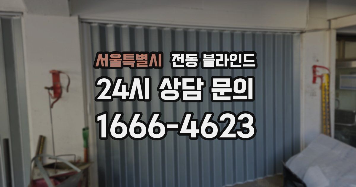 서울특별시 전동 블라인드